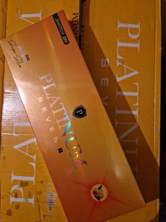 Сигареты Platinum Orange Super Slims (кнопка) оптом  
