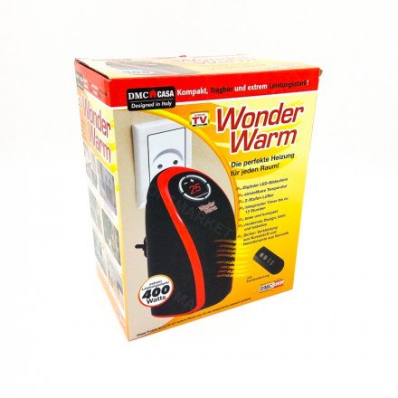 Портативный обогреватель Wonder Warm 400 Watts с пультом оптом 