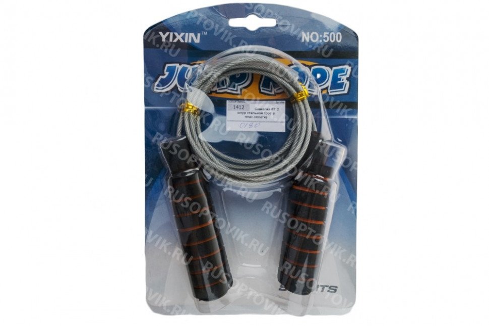 Скакалка Yihin со стальным тросом оптом 