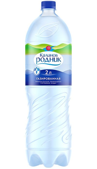 Вода питьевая Калинов Родник газированная 2 л оптом Вода питьевая Калинов Родник газированная 2 л оптом