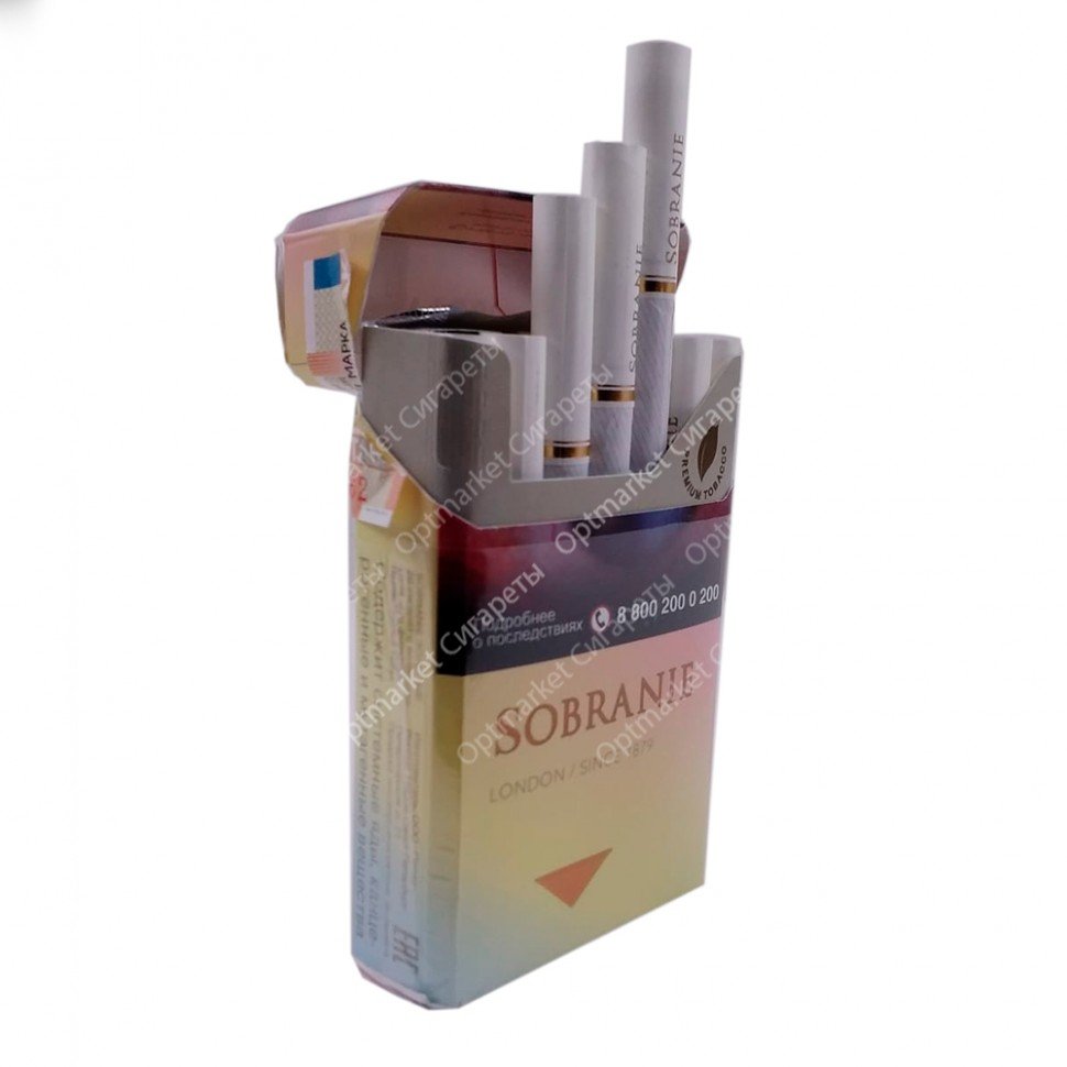 Сигареты Sobranie Gold King Size оптом Сигареты Sobranie Gold King Size оптом