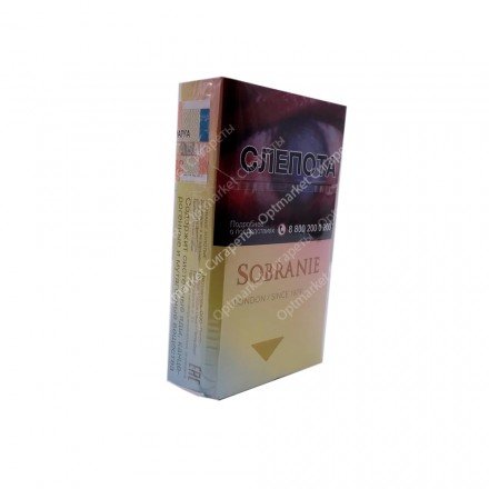 Сигареты Sobranie Gold King Size оптом 