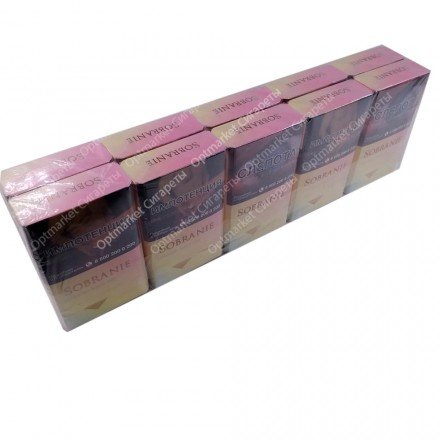 Сигареты Sobranie Gold King Size оптом 