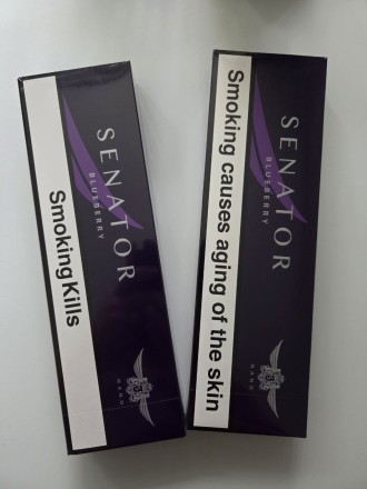 Сигареты Senator Nano Blueberry оптом 
