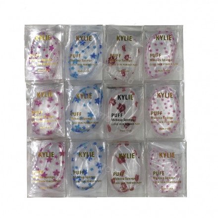 Силиконовый спонж Kylie цветочки оптом 