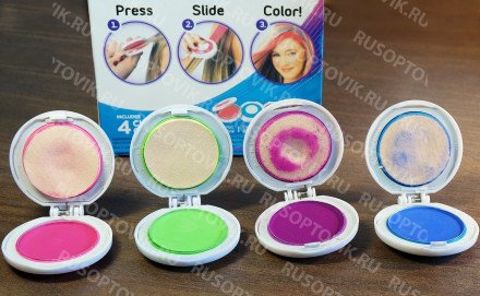 Волшебные мелки для волос Hot Huez оптом 