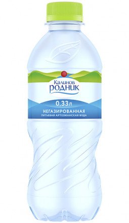 Вода питьевая Калинов Родник негазированная 0,33 л оптом 
