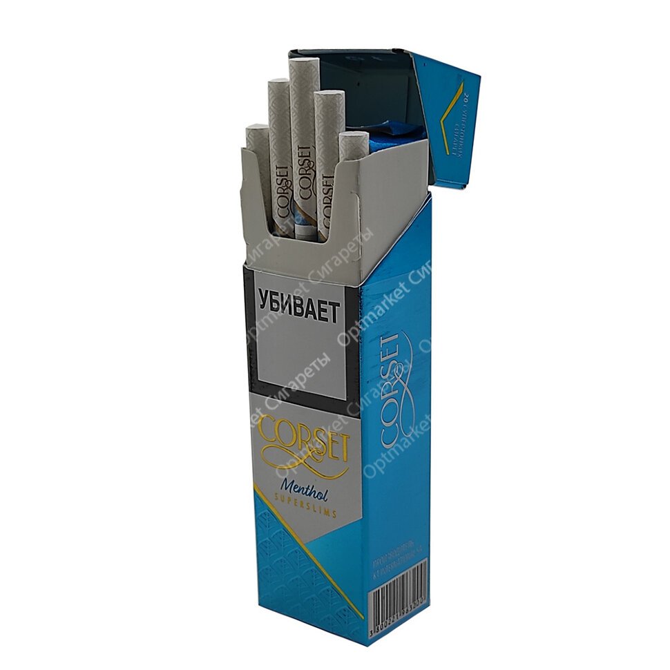 Сигареты Corset Menthol Superslims оптом 