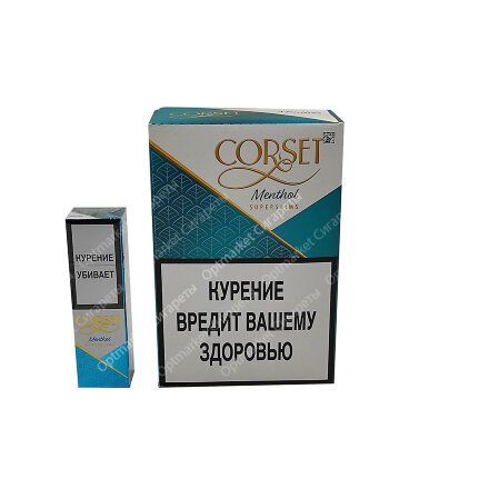 Сигареты Corset Menthol Superslims оптом 
