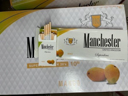 Сигареты Manchester Mango Superslims оптом 