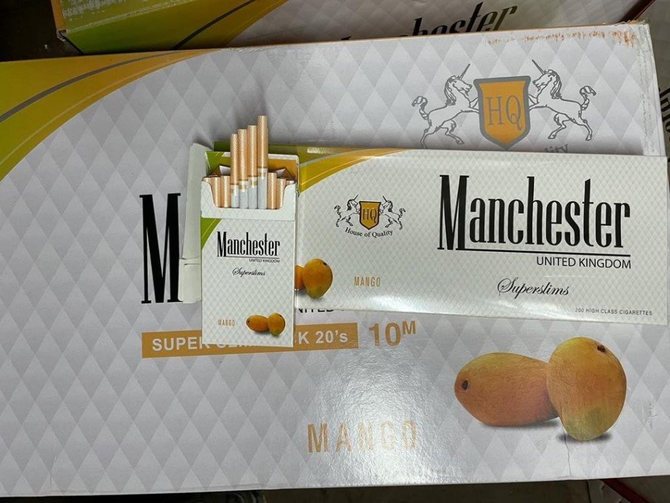 Сигареты Manchester Mango Superslims оптом 