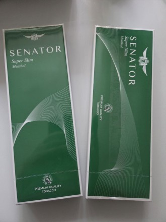 Сигареты Senator Super Slim Menthol оптом 