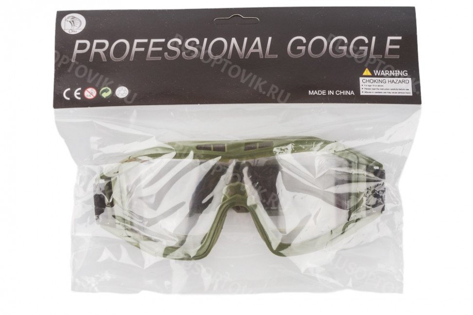 Защитная маска для глаз Desert Locust Olive оптом 