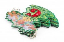 Новогоднее украшение &quot;Гирлянда-растяжка С новым годом&quot; оптом