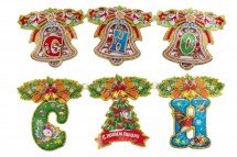 Новогоднее украшение &quot;Гирлянда-растяжка С новым годом&quot; оптом