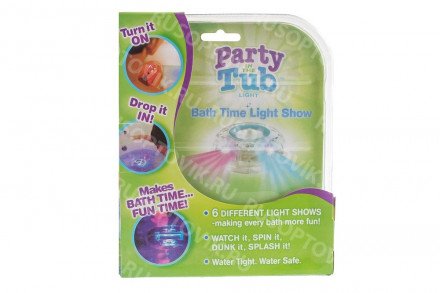 Светящаяся игрушка для купания в ванной Party in the Tub оптом 