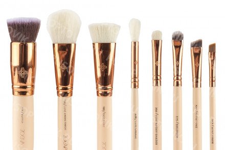 Профессиональный набор кистей ZOEVA Rose Golden Luxury Set Vol.2 8 шт. оптом 