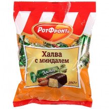 Халва Рот Фронт с миндалем 250 г оптом
