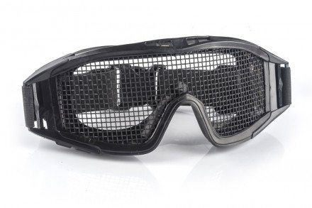 Защитная сетчатая маска для глаз Desert Locust Black оптом 
