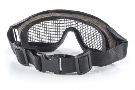 Защитная сетчатая маска для глаз Desert Locust Black оптом 