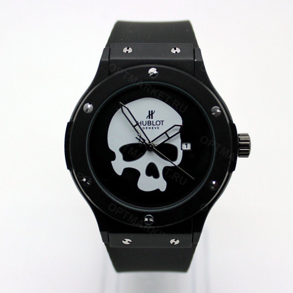 Часы Hublot Skull Bang кварцевые оптом 