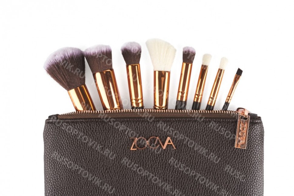 Профессиональный набор кистей ZOEVA Rose Golden Luxury Set Vol.1 8 шт. оптом 