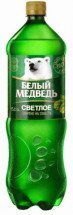 Пиво светлое Белый медведь 5% 1.5л оптом