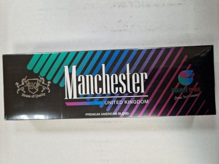 Сигареты Manchester King Size (2 кнопки) оптом  