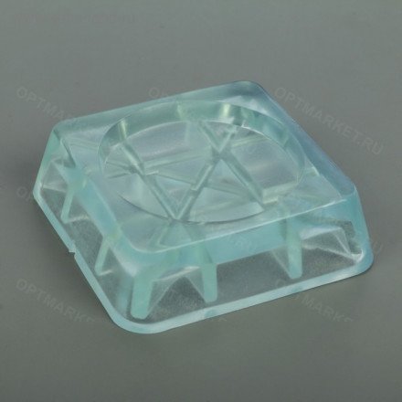 Прозрачные антивибрационные подставки для стиральных машин и холодильников оптом 