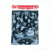 Новогодние наклейки на стекло Window Sticker оптом