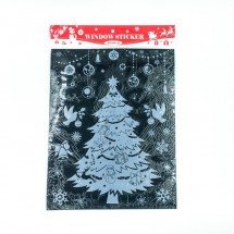 Новогодние наклейки на стекло Window Sticker оптом