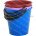 Ведро 10л хозяйственное (цветное) оптом 