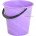 Ведро 10л хозяйственное (цветное) оптом 