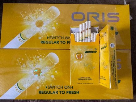 Сигареты Oris Mango Mint (кнопка) оптом 