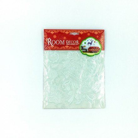 Новогодние наклейки на стекло Room Decor оптом 