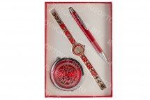 Набор зеркало, ручка, часы оптом