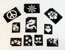 Набор для арт тату Shimmer Glitter Tattoos (Шимер глитер тату) оптом