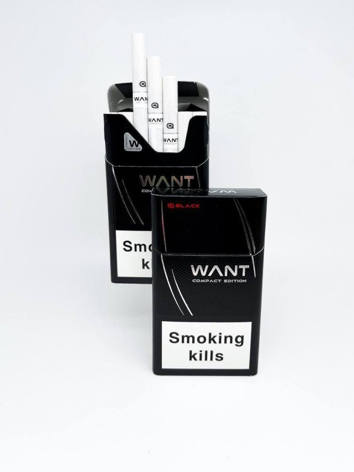 Сигареты Want QS (компакт) Black оптом 