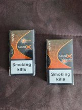 Сигареты Line X QS Orange с кнопкой оптом