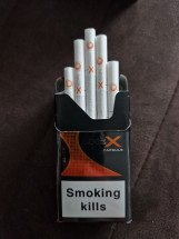 Сигареты Line X QS Orange с кнопкой оптом