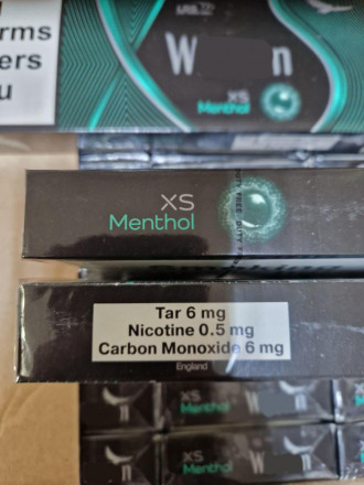 Сигареты WN XS Menthol оптом  