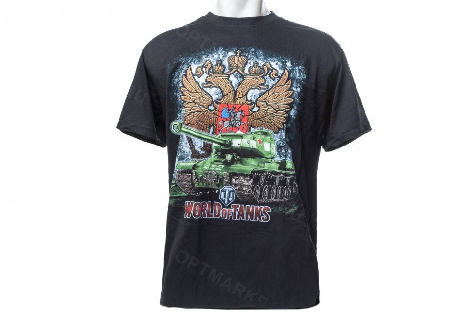 Футболка World of Tanks герб танк 432 оптом 