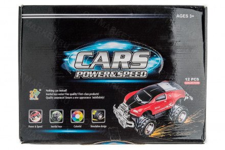 Машинки Power &amp; Speed 12 шт оптом 