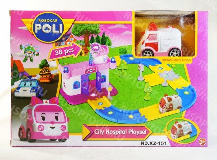 Игровой набор Robocar Poli City Hospital оптом 