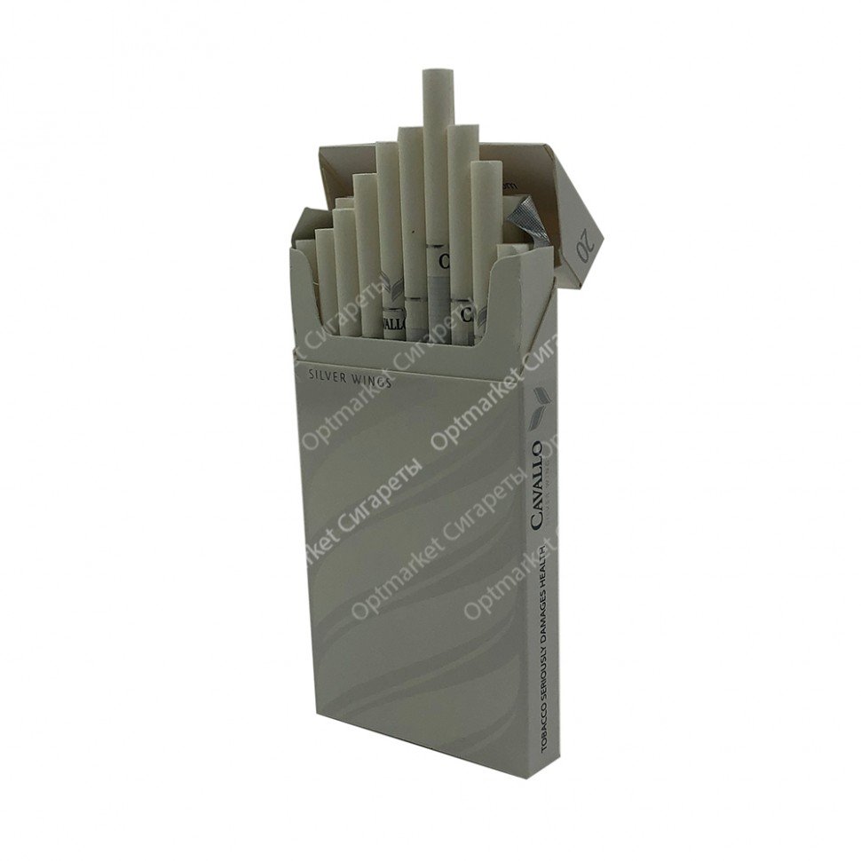 Сигареты CAVALLO Silver Wings оптом 