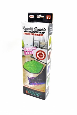 Автоматические многоразовые бахилы Automatic shoes covers for indoors оптом 