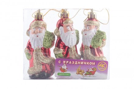 Новогоднее украшение на ёлку &quot;Дед Мороз&quot; оптом 