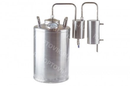 Самогонный аппарат Горыныч 12 литров с термометром оптом 