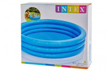 Надувной детский бассейн &quot;Crystal&quot; 147х33см Intex оптом 