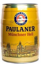 Пиво светлое Paulaner Original Munchner Hell 4.9% 5л оптом